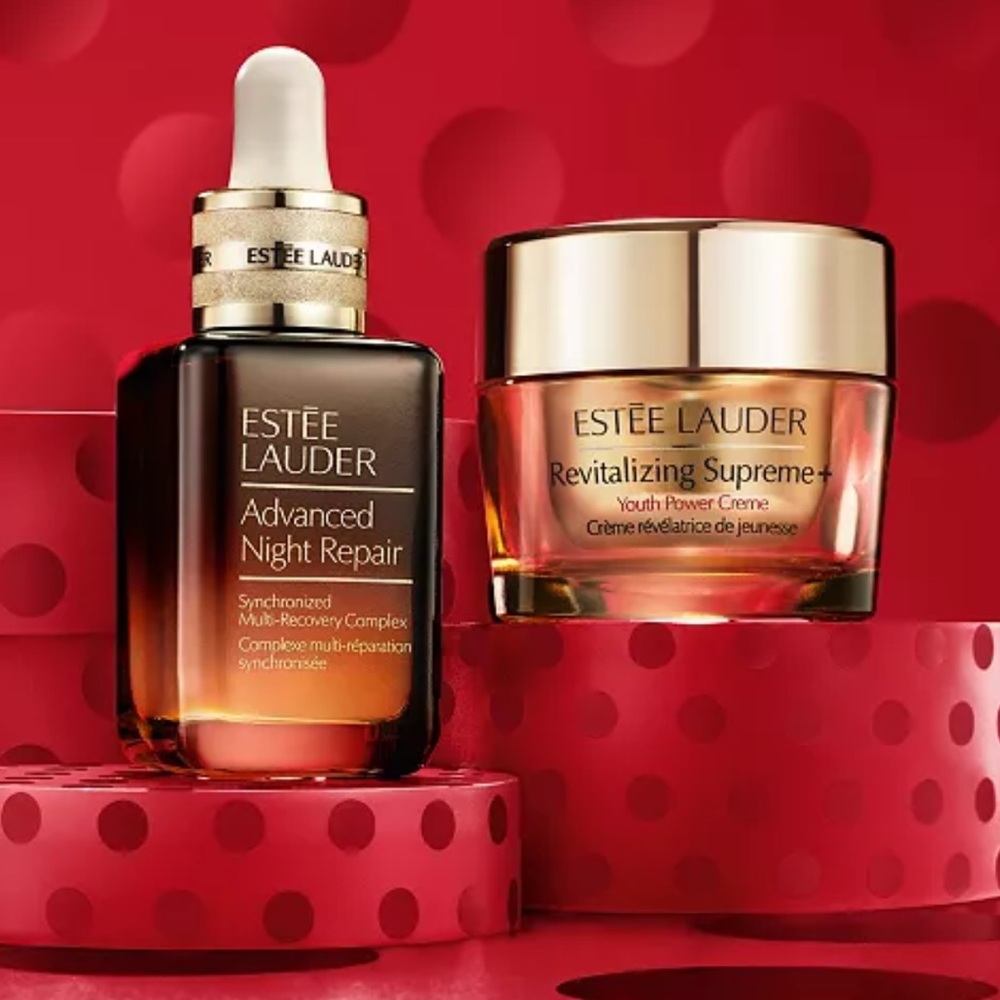 Estée Lauder 2-Pc. Serum & Moisturizer Skin Care Gift Set ~ New! BOTH FULL SIZE - Picture 7 of 11